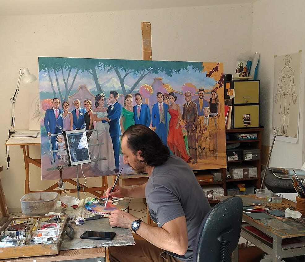 Pintura al óleo - Bodegón clásico